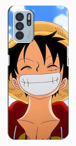 Силиконовый чехол с изображением "Улыбка Де Луффи" для Oppo Reno6 Z Силиконовый чехол с изображением "Улыбка Де Луффи" для Oppo Reno6 Z