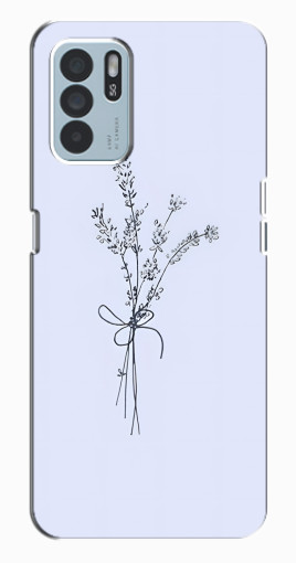 Чехол с принтом "Веточки лаванды" для Oppo Reno6 Z Чехол с принтом "Веточки лаванды" для Oppo Reno6 Z