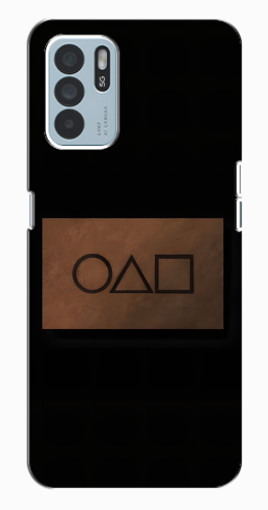 Силиконовый чехол с изображением "Визитка игра в кальмара" для Oppo Reno6 Z Силиконовый чехол с изображением "Визитка игра в кальмара" для Oppo Reno6 Z