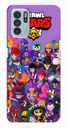 Чехол с принтом "Все герои" для Oppo Reno6 Z Чехол с принтом "Все герои" для Oppo Reno6 Z