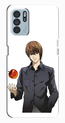 Чехол с картинкой "Ягами Лайт" для Oppo Reno6 Z Чехол с картинкой "Ягами Лайт" для Oppo Reno6 Z