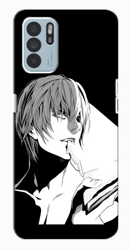 Чехол с картинкой "Ягами с блокнотом" для Oppo Reno6 Z Чехол с картинкой "Ягами с блокнотом" для Oppo Reno6 Z