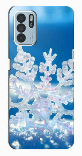 Чехол с принтом "Яркая снежинка" для Oppo Reno6 Z Чехол с принтом "Яркая снежинка" для Oppo Reno6 Z