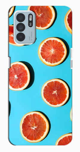 Чехол с принтом "Яркие грейпфруты" для Oppo Reno6 Z Чехол с принтом "Яркие грейпфруты" для Oppo Reno6 Z
