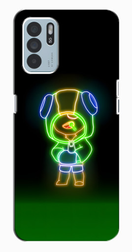 Чехол с принтом "Яркий Леон" для Oppo Reno6 Z Чехол с принтом "Яркий Леон" для Oppo Reno6 Z