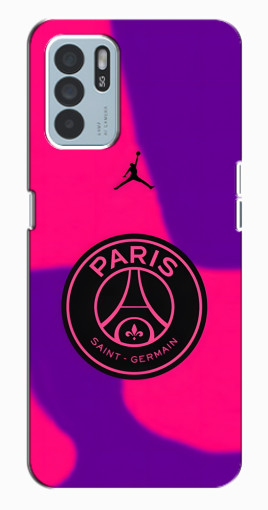 Чехол с принтом "Яркий лого PSG" для Oppo Reno6 Z Чехол с принтом "Яркий лого PSG" для Oppo Reno6 Z