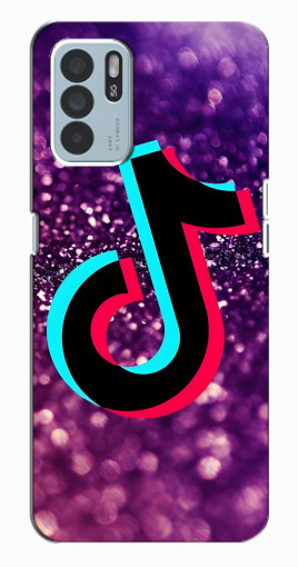 Чехол с картинкой "Яркий ТикТок" для Oppo Reno6 Z Чехол с картинкой "Яркий ТикТок" для Oppo Reno6 Z