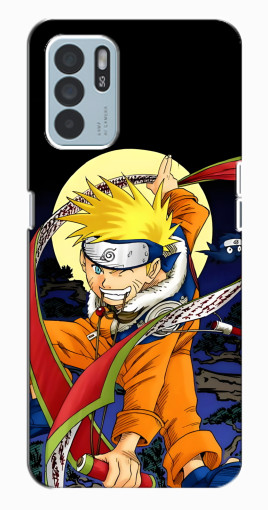 Силиконовый чехол с изображением "Яркий Удзумаки" для Oppo Reno6 Z Силиконовый чехол с изображением "Яркий Удзумаки" для Oppo Reno6 Z