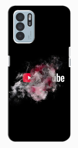 Чехол с печатью "Яркий Ютуб" для Oppo Reno6 Z Чехол с печатью "Яркий Ютуб" для Oppo Reno6 Z