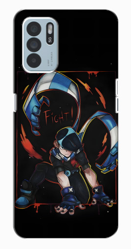 Силиконовый чехол с изображением "Едгар атакует" для Oppo Reno6 Z