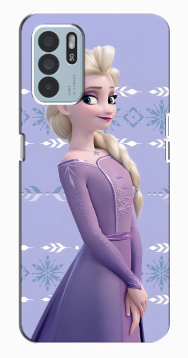 Чехол с картинкой "Ельза" для Oppo Reno6 Z Чехол с картинкой "Ельза" для Oppo Reno6 Z