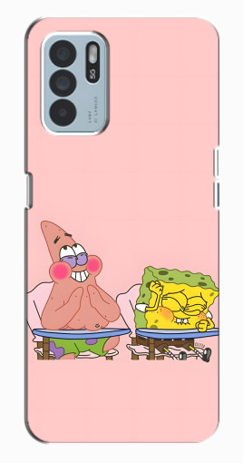 Чехол с картинкой "За партой" для Oppo Reno6 Z Чехол с картинкой "За партой" для Oppo Reno6 Z