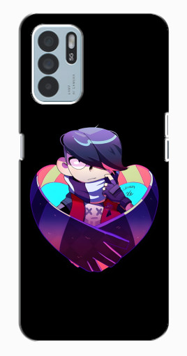 Силиконовый чехол с изображением "Задумчивый Эд" для Oppo Reno6 Z