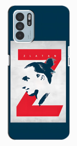 Силиконовый чехол с изображением "Zlatan" для Oppo Reno6 Z Силиконовый чехол с изображением "Zlatan" для Oppo Reno6 Z