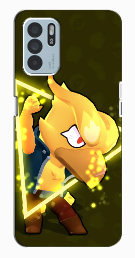 Чехол с принтом "Золотой Ворон" для Oppo Reno6 Z Чехол с принтом "Золотой Ворон" для Oppo Reno6 Z