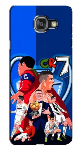 Чехол с картинкой «CR7» для Samsung Galaxy A7 2016 / A7100 / A710F