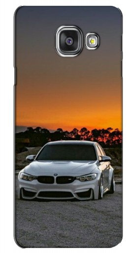 Силиконовый чехол с изображением «BMW белая» для Samsung Galaxy A3 2016 / A3100 / A310F