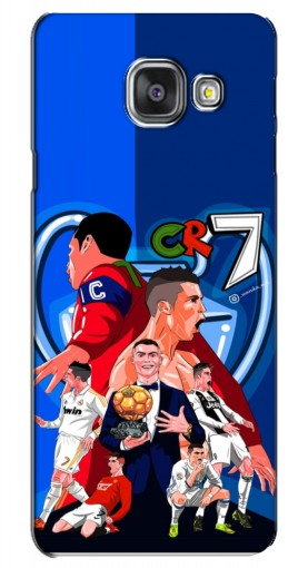 Чехол с принтом «CR7» для Samsung Galaxy A3 2016 / A3100 / A310F