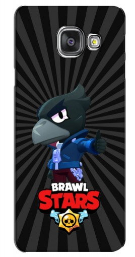 Чехол с принтом «Crow Brawl Stars» для Samsung Galaxy A3 2016 / A3100 / A310F