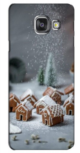 Чехол с печатью «Домики из пряников»  для Samsung Galaxy A3 2016 / A3100 / A310F