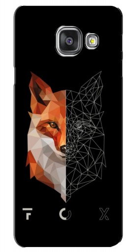 Чехол с картинкой «Fox» для Samsung Galaxy A3 2016 / A3100 / A310F