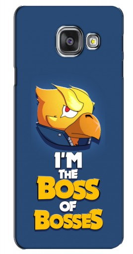 Силиконовый чехол с изображением «Gold Boss» для Samsung Galaxy A3 2016 / A3100 / A310F