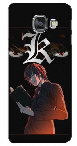 Чехол с картинкой «Лайт Ягами Death Note» для Samsung Galaxy A3 2016 / A3100 / A310F