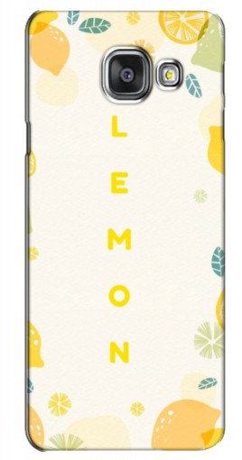 Чехол с печатью «Lemon»  для Samsung Galaxy A3 2016 / A3100 / A310F