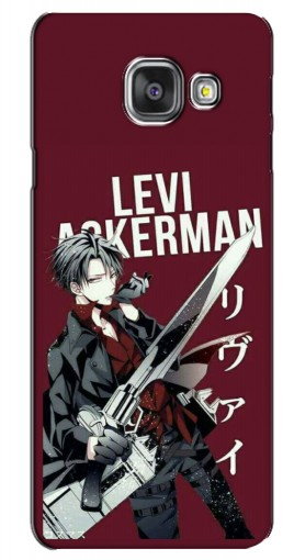 Чехол с печатью «levi Ackerman»  для Samsung Galaxy A3 2016 / A3100 / A310F