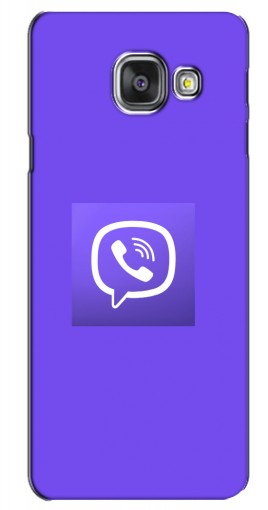 Чехол с принтом «Лого Viber» для Samsung Galaxy A3 2016 / A3100 / A310F