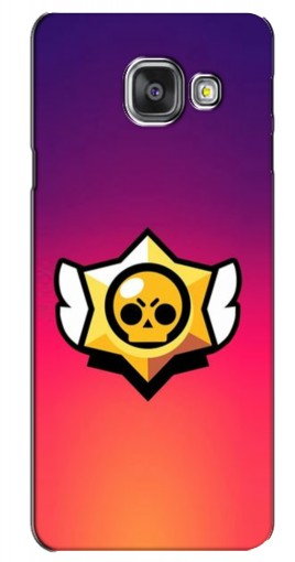 Силиконовый чехол с изображением «Логотип Brawl Stars» для Samsung Galaxy A3 2016 / A3100 / A310F