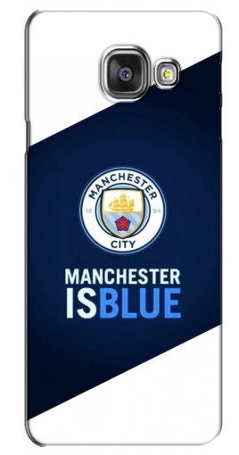 Силиконовый чехол с изображением «Manchester is Blue» для Samsung Galaxy A3 2016 / A3100 / A310F