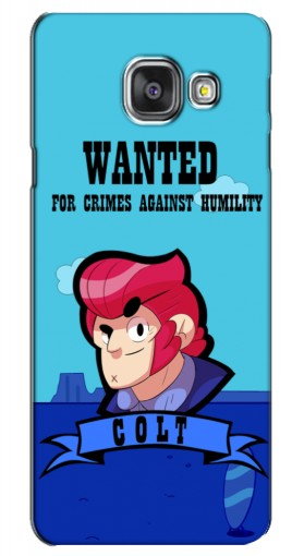 Чехол с принтом «WANTED COLT» для Samsung Galaxy A3 2016 / A3100 / A310F