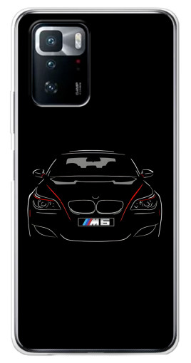 Чехол с печатью "BMW M5" для Xiaomi POCO X3 GT