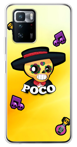 Чехол с печатью "Боец Поко" для Xiaomi POCO X3 GT