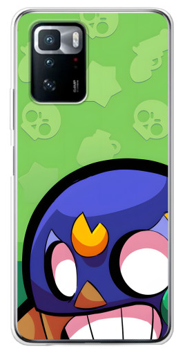 Чехол с принтом "Боец в маске" для Xiaomi POCO X3 GT