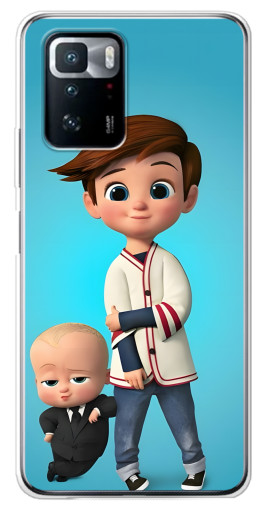Чехол с печатью "Boss and Boy" для Xiaomi POCO X3 GT
