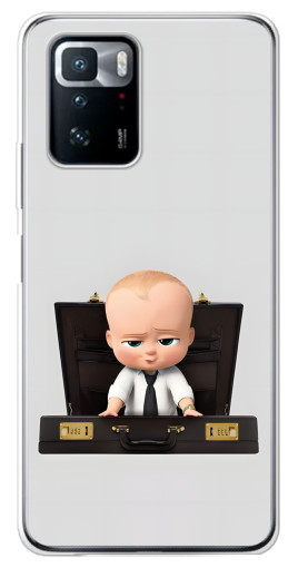Чехол с принтом "Босс с чемоданом" для Xiaomi POCO X3 GT