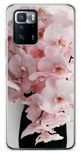 Чехол с картинкой "Букет орхидеи" для Xiaomi POCO X3 GT