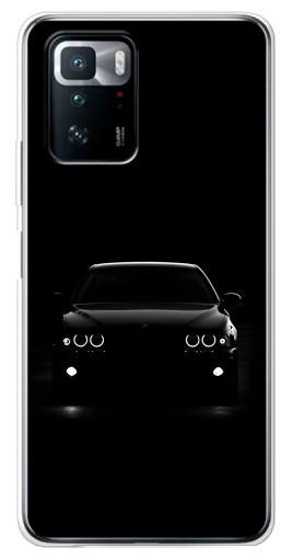 Чехол с картинкой "Черный бумер" для Xiaomi POCO X3 GT
