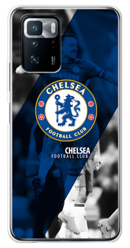 Чехол с принтом "Club Chelsea" для Xiaomi POCO X3 GT