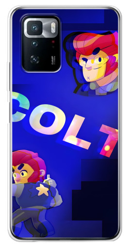 Чехол с печатью "Colt шпион" для Xiaomi POCO X3 GT
