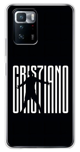 Силиконовый чехол с изображением "Cristiano" для Xiaomi POCO X3 GT