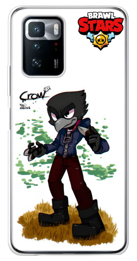 Чехол с картинкой "Crow" для Xiaomi POCO X3 GT