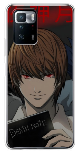 Чехол с печатью "Death Note" для Xiaomi POCO X3 GT