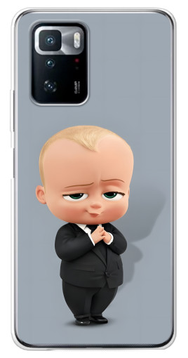 Чехол с печатью "Деловой ребенок" для Xiaomi POCO X3 GT