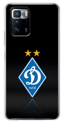 Чехол с принтом "Динамо Киев логотип" для Xiaomi POCO X3 GT