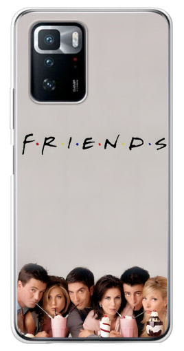 Силиконовый чехол с изображением "Друзья первый сезон" для Xiaomi POCO X3 GT