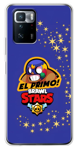 Чехол с картинкой "El Primo в маске" для Xiaomi POCO X3 GT