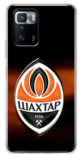 Чехол с печатью "Эмблема Шахтера" для Xiaomi POCO X3 GT